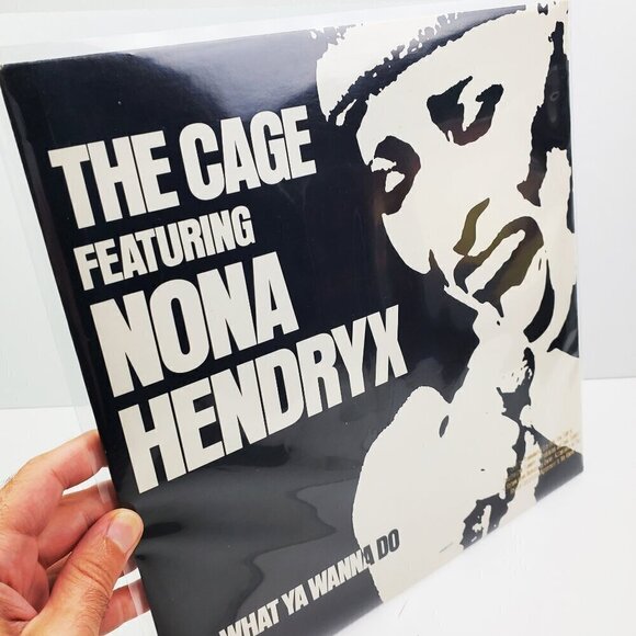 Nona Hendryx Cage Do What Ya Wanna Do Vinyl Promo 0-29969 1982 Single Long Dub - Picture 10 of 11
